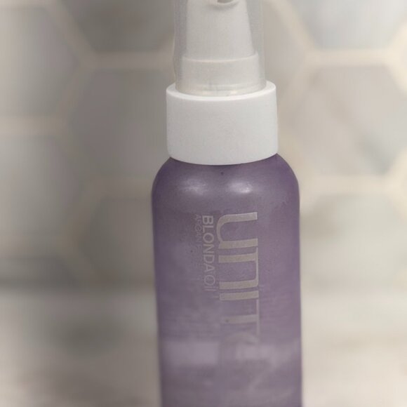UNITE Hair – BLONDA Oil – Clear Argan Oil – Blonde – Shines, Smooths, Tames Friz - Picture 1 of 4